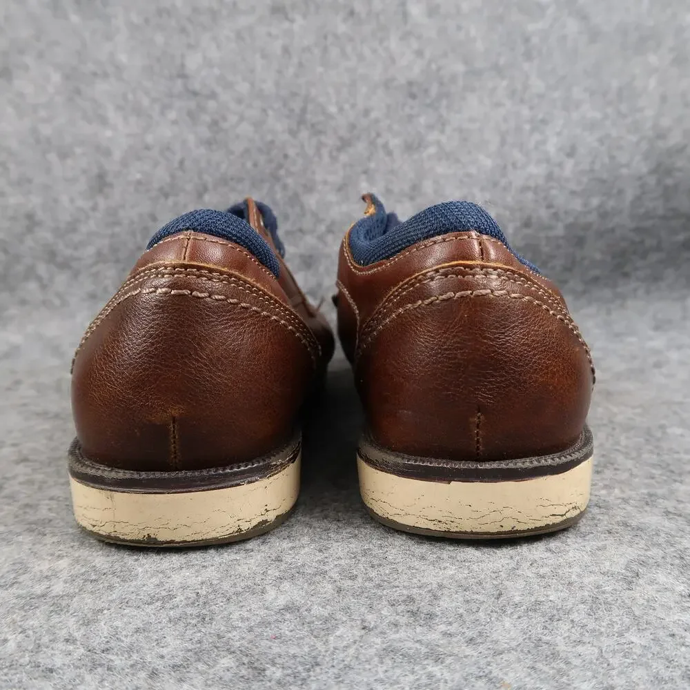 Sonoma Shoes Kids 1 Boys Dress Oxford Derby Lace Up Brown Sneaker Memory Foam